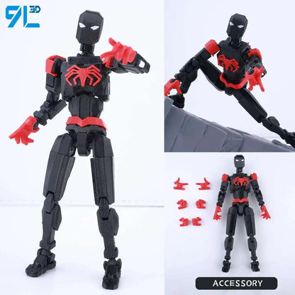 14cm Multi Jointed Action Figure 3D Printed Poseable Collectible Toy