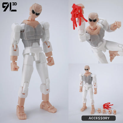 Invincible Boy Action Figure 14cm 3D Printed Poseable Model