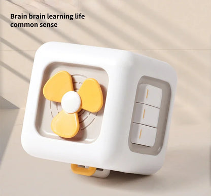 6-in-1 Montessori Activity Cube Sensory Busy Board Toy