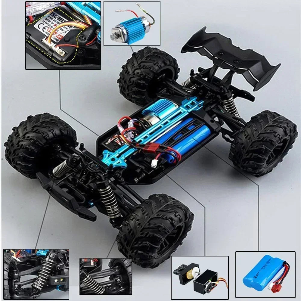 WLtoys 1:16 High Speed 4WD RC Monster Truck – 50KM/H Off-Road Remote Control Car