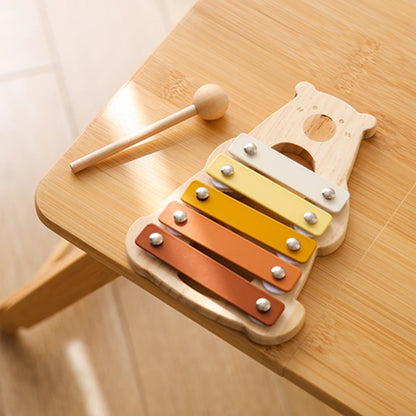 Wooden Kids Xylophone Montessori Musical Instrument Toy