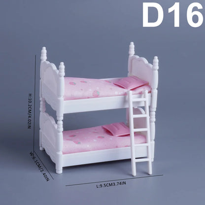 1:12 Miniature Dollhouse Furniture Set Pretend Play Accessories
