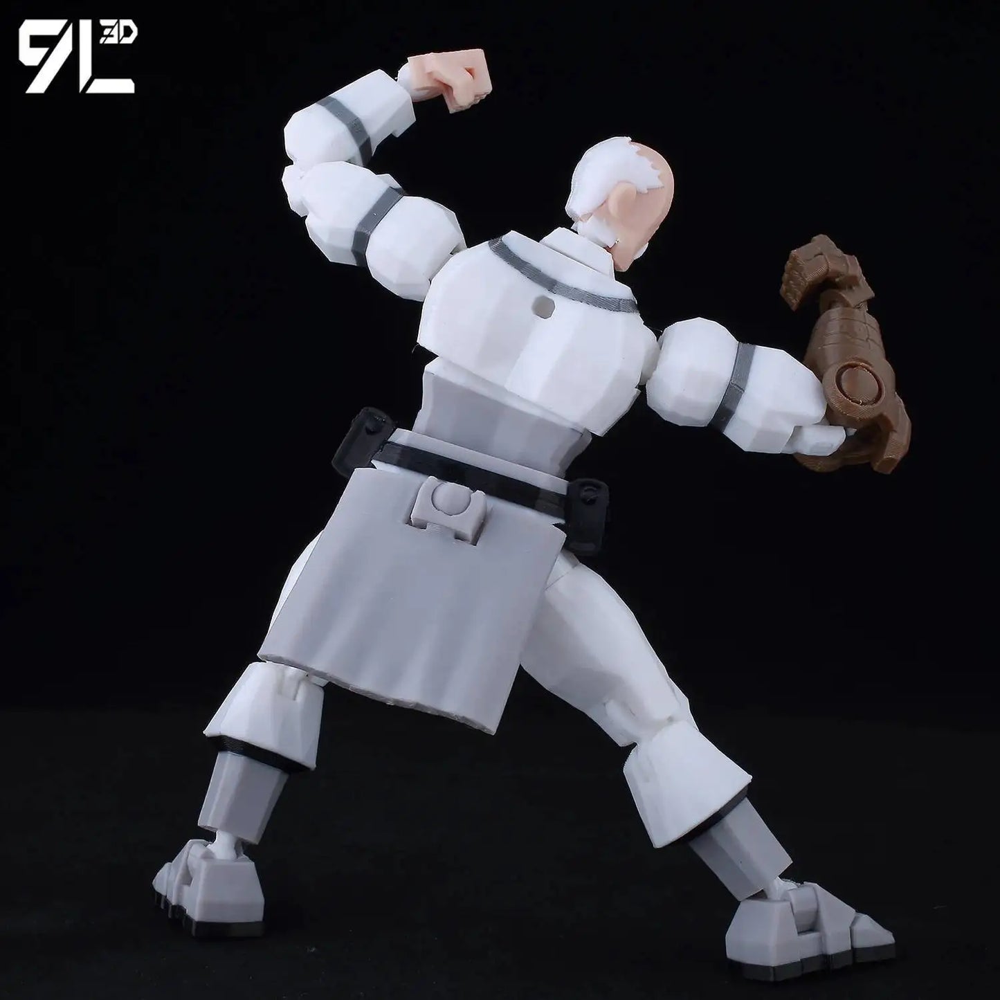 Invincible Boy Action Figure 14cm 3D Printed Poseable Model