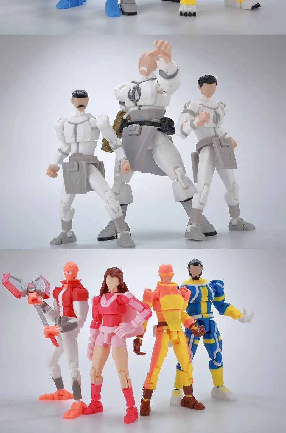 Invincible Boy Action Figure 14cm 3D Printed Poseable Model