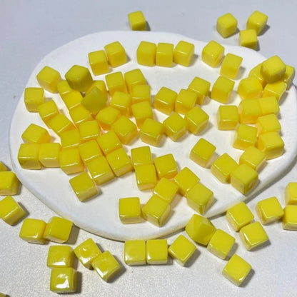 Transparent Cube Game Pieces Set – 50PCS Colorful Crystal Cubes