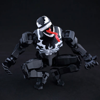 14cm Multi Jointed Action Figure 3D Printed Poseable Collectible Toy