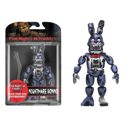 14cm Horror Bear Action Figure Movable PVC Collectible Toy