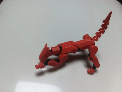13-Joint Movable Robot Action Figure 3D Printed DIY Toy