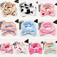 Makeup Headband – Soft Coral Fleece Face Wash Hair Band