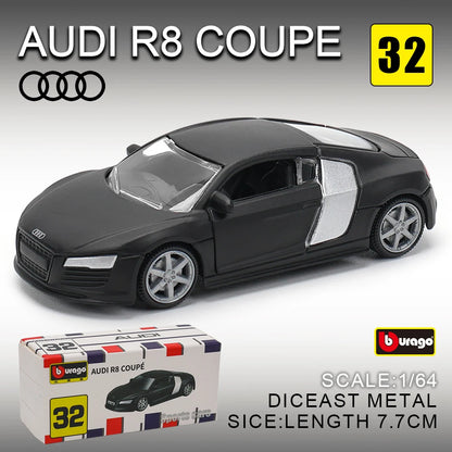 Bburago 1:64 Diecast Sports Car Model Collection