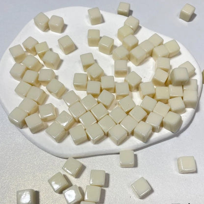 Transparent Cube Game Pieces Set – 50PCS Colorful Crystal Cubes