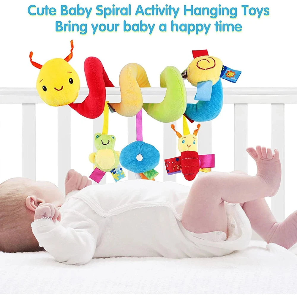 Baby Musical Spiral Crib Stroller Hanging Activity Toy