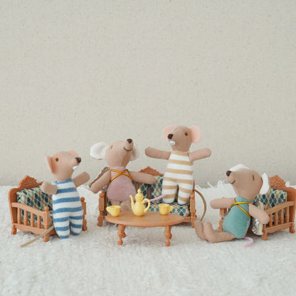 Mouse Plush Doll Soft Stuffed Animal Hand Puppet