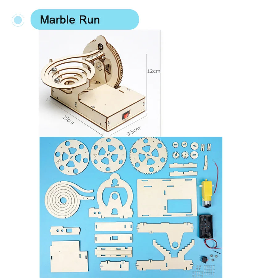 STEM Science Kit DIY Wooden Educational Learning Toy