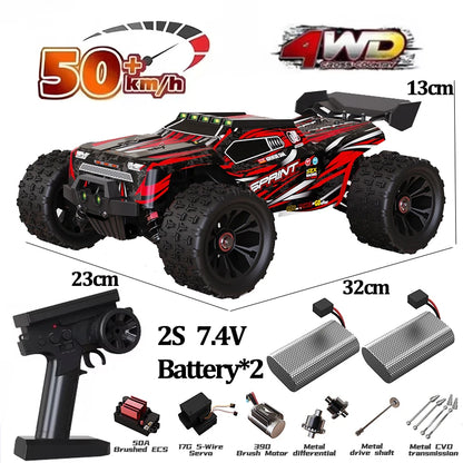 9522PRO 1:16 Brushless 4WD RC Car – 85KM/H High-Speed Off-Road Racing Drift Truck