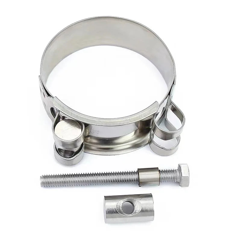 304 Stainless Steel Hose Clamp for Air Water Fuel Pipes