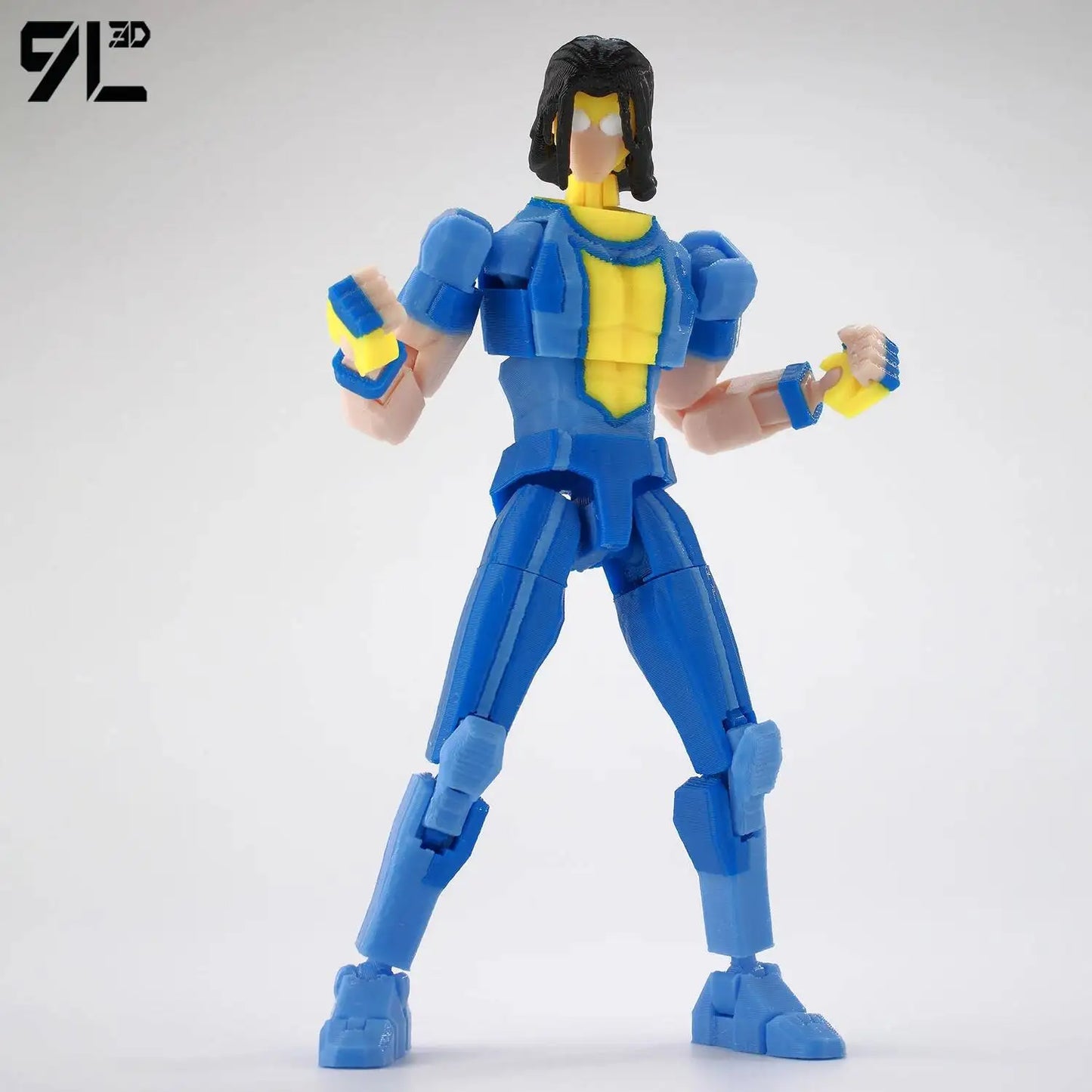 Invincible Boy Action Figure 14cm 3D Printed Multi Jointed Model