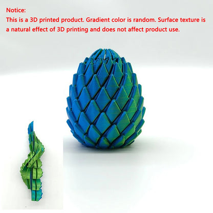 Dragon Egg Fidget Toy 3D Printed Expandable Sensory Stress Toy
