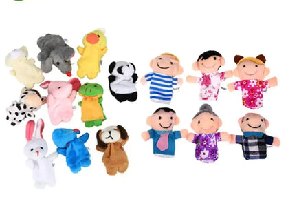 10 Pcs Finger Puppet Set for Kids Storytelling and Early Learning