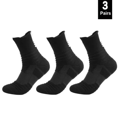 Anti Slip Soccer Socks Men Breathable Grip Sports Socks