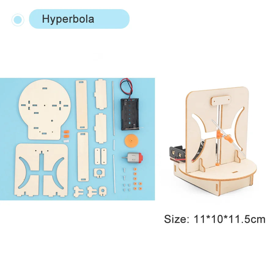 STEM Science Kit DIY Wooden Educational Learning Toy