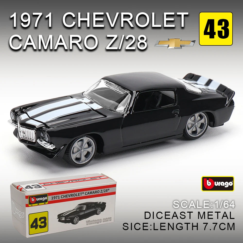 Bburago 1:64 Diecast Sports Car Model Collection