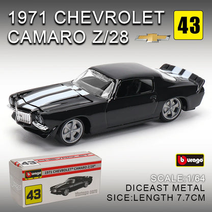 Bburago 1:64 Diecast Sports Car Model Collection