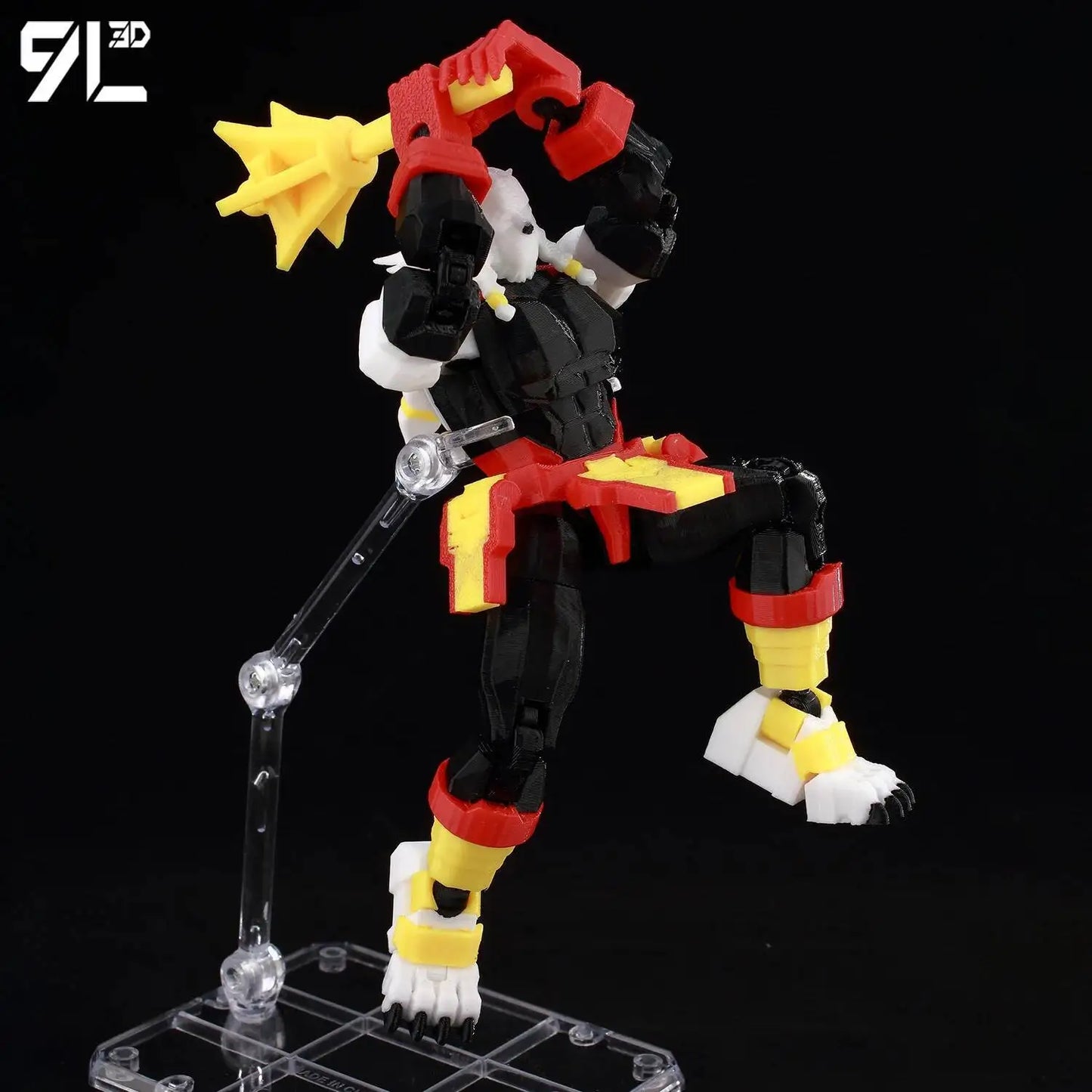 Invincible Boy Action Figure 14cm 3D Printed Poseable Model