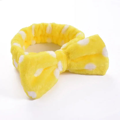 Makeup Headband – Soft Coral Fleece Face Wash Hair Band