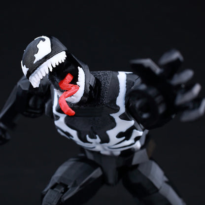 14cm Multi Jointed Action Figure 3D Printed Poseable Collectible Toy