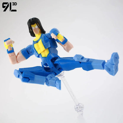 13cm Articulated Action Figure 3D Printed Collectible Model Toy