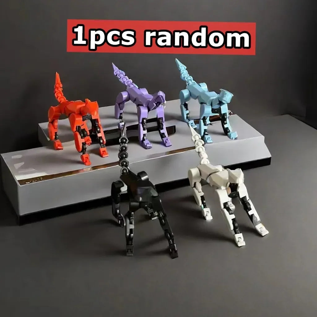 13-Joint Movable Robot Action Figure 3D Printed DIY Toy