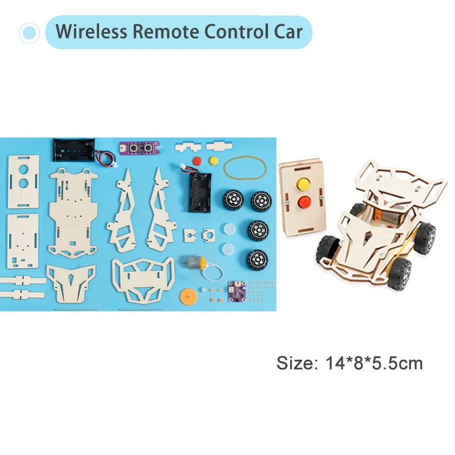 STEM Science Kit DIY Wooden Educational Learning Toy