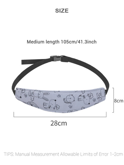 Baby Car Seat Head Support Adjustable Sleep Positioner