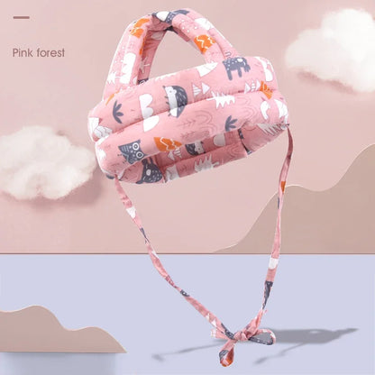 Baby Safety Helmet Soft Adjustable Head Protection Cap