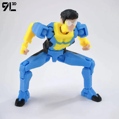 13cm Articulated Action Figure 3D Printed Collectible Model Toy
