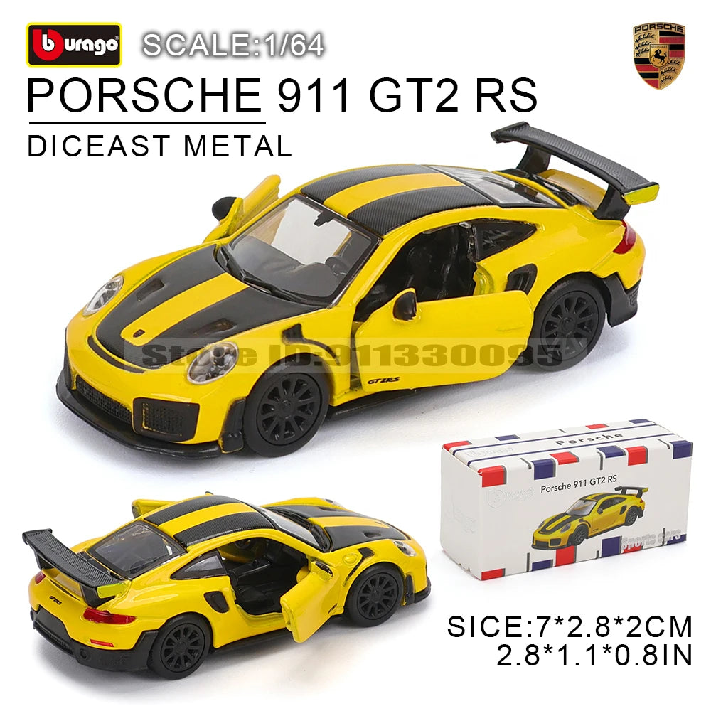 1:64 Diecast Car Model – Alloy Pull Back Collectible Toy