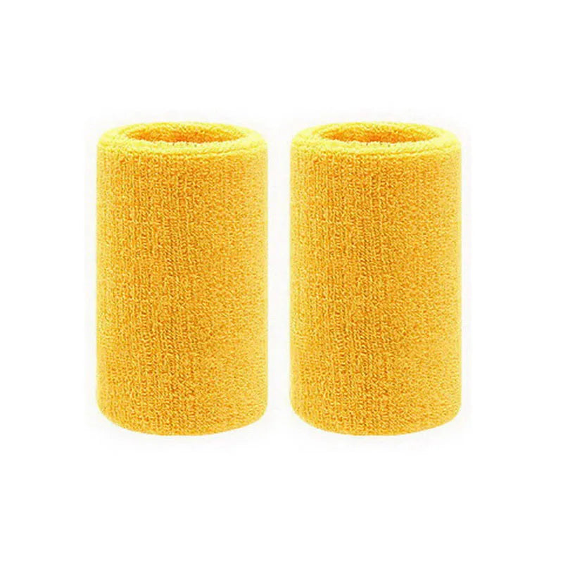 Sports Wrist Sweatbands 2PCS Tennis Fitness Wristbands