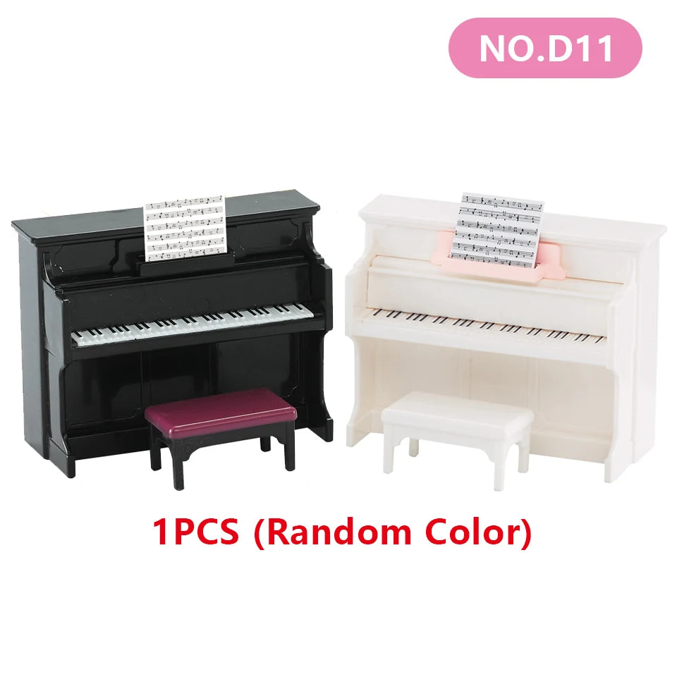 1:12 Miniature Dollhouse Furniture Set Pretend Play Accessories