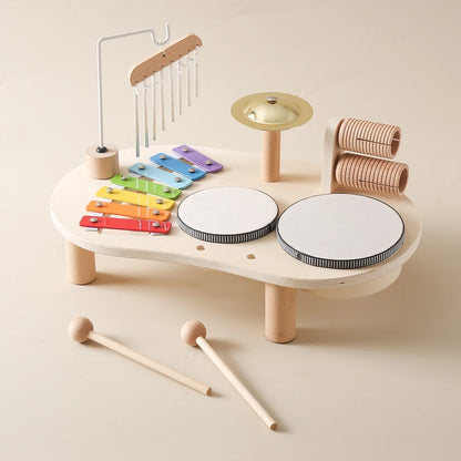 Wooden Kids Xylophone Montessori Musical Instrument Toy