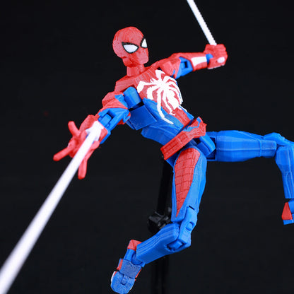 14cm Multi Jointed Action Figure 3D Printed Poseable Collectible Toy