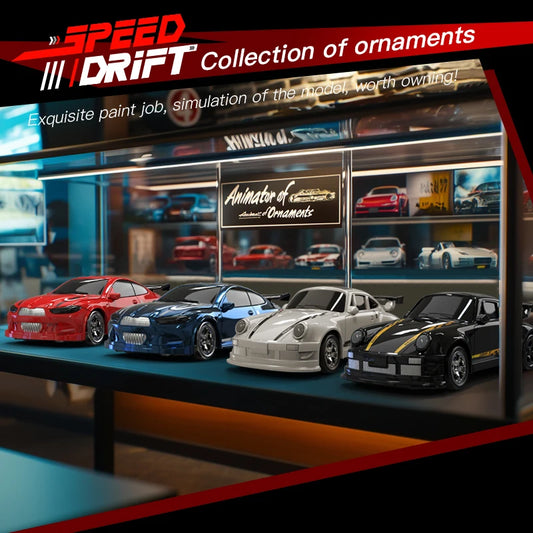 KF20 1:64 Mini RC Drift Car – 4WD Desktop Racing Remote Control Car