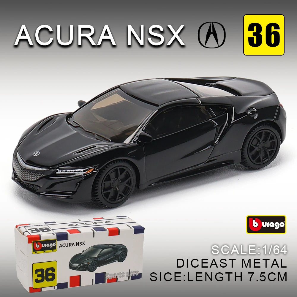1:64 Diecast Car Model – Alloy Pull Back Collectible Toy