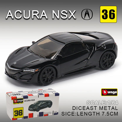 1:64 Diecast Car Model – Alloy Pull Back Collectible Toy