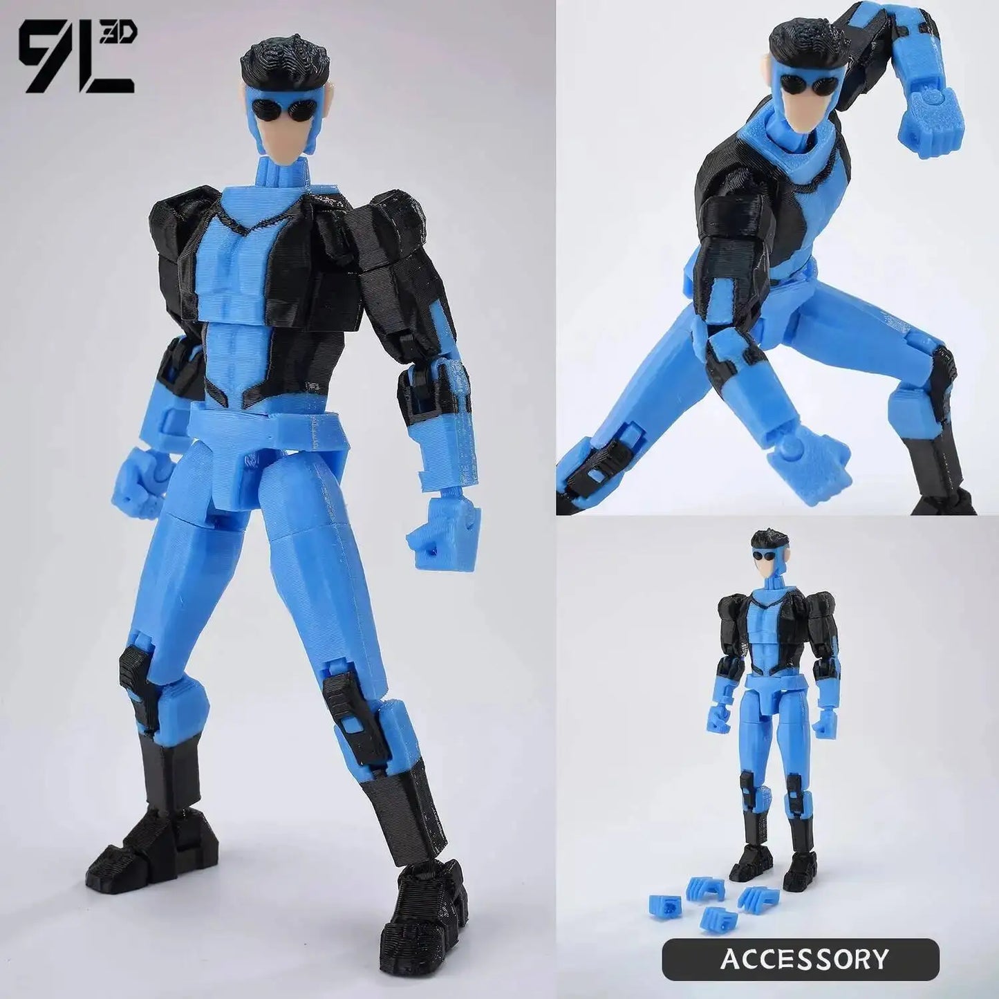 13cm Articulated Action Figure 3D Printed Collectible Model Toy
