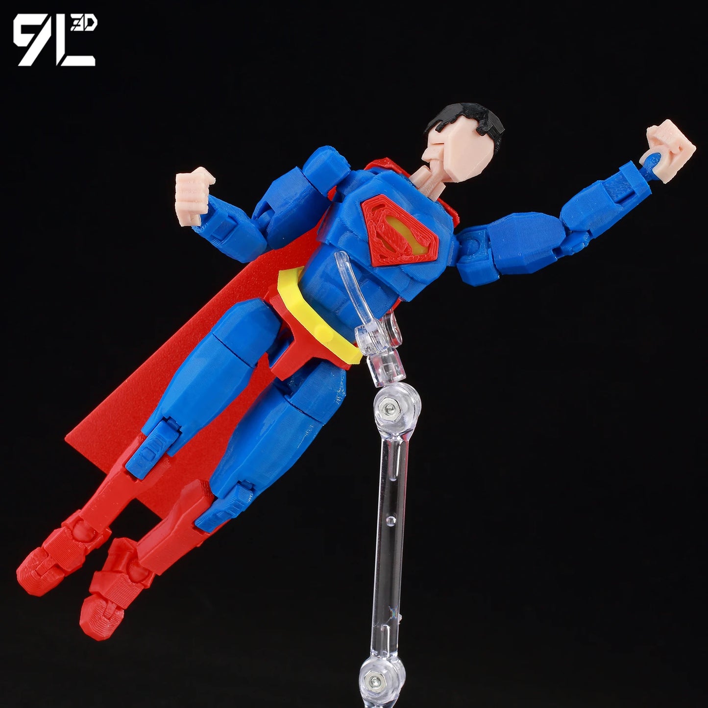 14cm Multi Jointed Action Figure 3D Printed Poseable Collectible Toy
