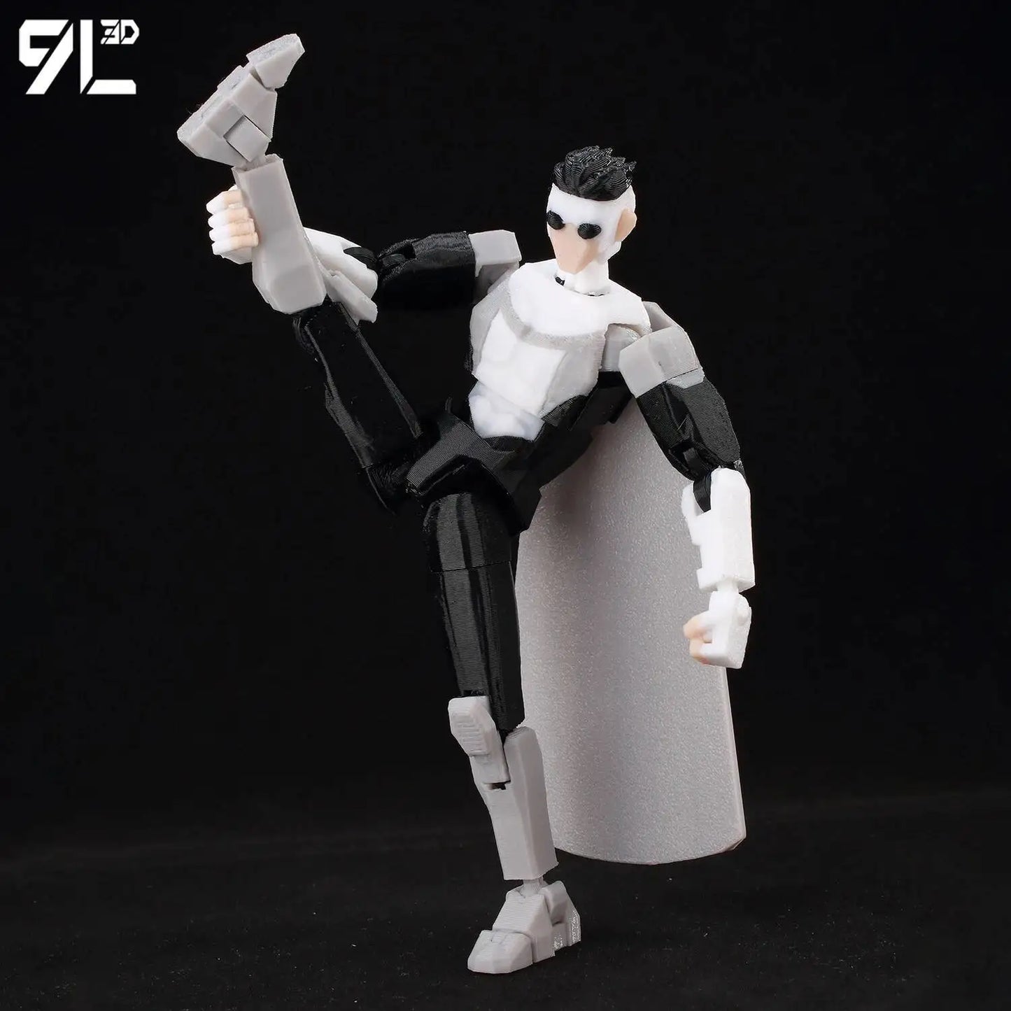 Invincible Boy Action Figure 14cm 3D Printed Poseable Model