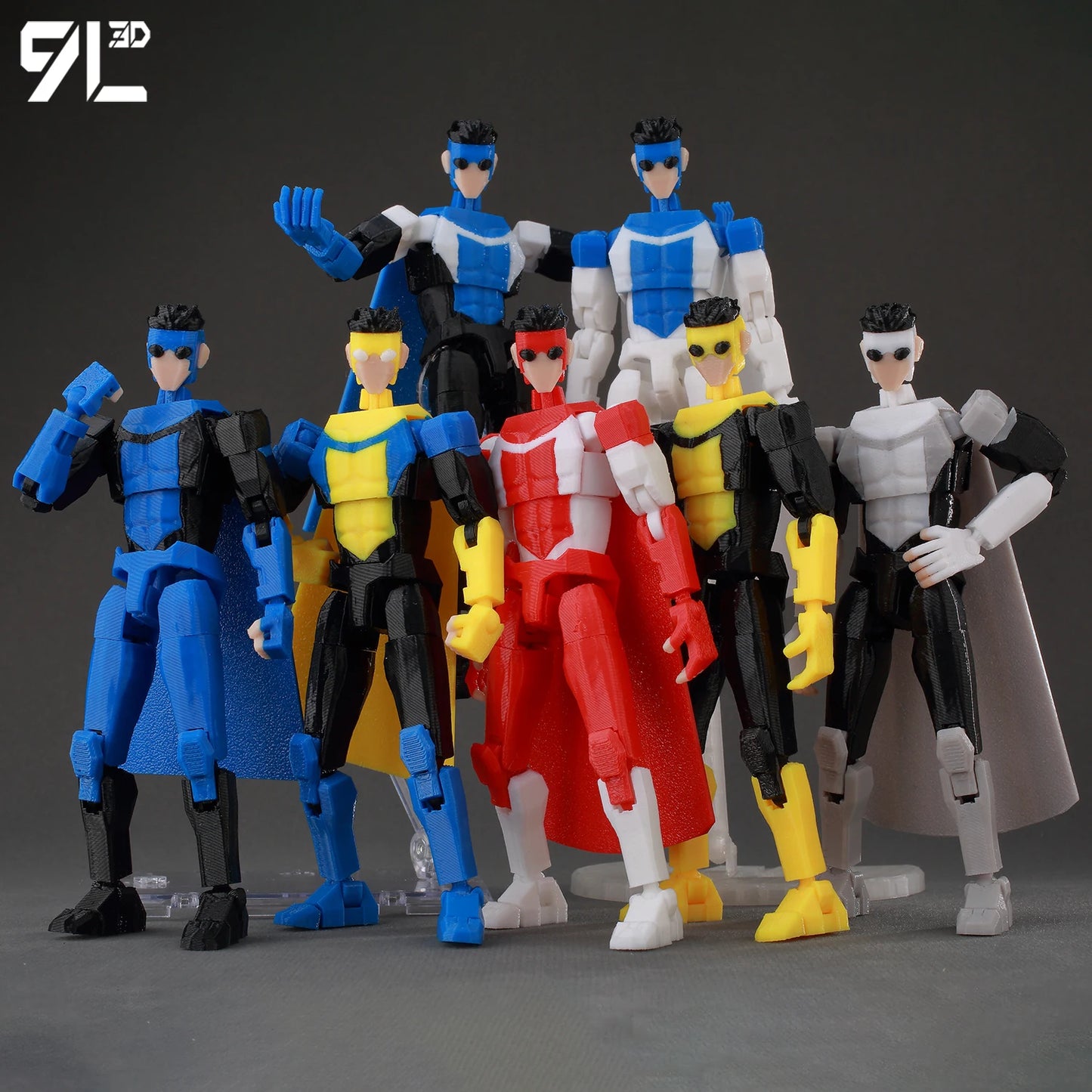 13cm Articulated Action Figure 3D Printed Collectible Model Toy