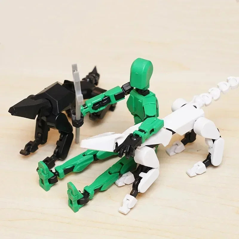 13-Joint Movable Robot Action Figure 3D Printed DIY Toy