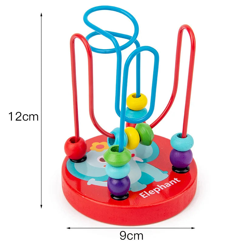 Montessori Wooden 3D Puzzle Toy for Early Learning